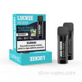 Asli sekali pakai luckee lacee lafa pod 600puffs 2ml